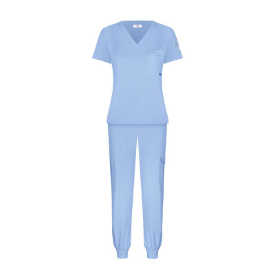 Pulse Scrub Set - Light Blue / Azul Claro